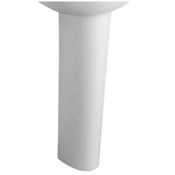 Armitage Shanks Sandringham 21 Basin With Full Pedestal 550mm Wide - 1 Tap Hole 9 Armitage Shanks Sandringham 21 Basin With Full Pedestal 550mm Wide - 1 Tap Hole -Comfort Bathroom Store 17489170 4