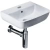 Duchy Orchid Cloakroom Basin 400mm W - 1 Tap Hole -Comfort Bathroom Store 17489484 1