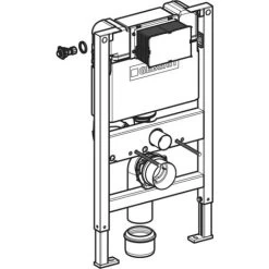 Geberit Duofix 820mm Wall Hung WC Toilet Frame With 150mm Kappa Cistern Blue -Comfort Bathroom Store 17490005 4