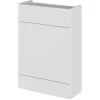 Hudson Reed Fusion Compact WC Unit 600mm Wide - Gloss Grey Mist 2 Hudson Reed Fusion Compact WC Unit 600mm Wide - Gloss Grey Mist -Comfort Bathroom Store 17490294 1