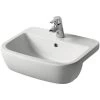 Ideal Standard Tempo Semi Countertop Washbasin 550mm Wide 1 Tap Hole 1 Ideal Standard Tempo Semi Countertop Washbasin 550mm Wide 1 Tap Hole -Comfort Bathroom Store 17490379 1