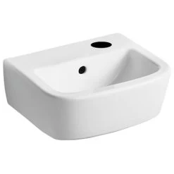 Ideal Standard Tempo Handrinse Washbasin 350mm Wide Right Hand 1 Tap Hole