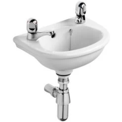 Ideal Standard Sandringham Dorex Washbasin 350mm Wide 2 Tap Hole