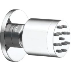JTP Round Body Jet For Mixer Shower Single - Chrome