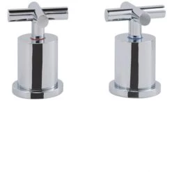 JTP Solex Deck Panel Valves Pair - Chrome