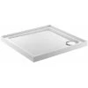 Just Trays JT Fusion Square Shower Tray With Waste 800mm X 800mm 4 Upstand -Comfort Bathroom Store 17492110 1