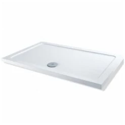 MX Elements Rectangular Shower Tray With Waste 1300mm X 700mm Flat Top -Comfort Bathroom Store 17493323 3