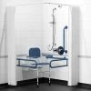 Nymas NymaPRO Doc M Shower Pack White With Concealed Valves And Dark Blue Rails 2 Nymas NymaPRO Doc M Shower Pack White With Concealed Valves And Dark Blue Rails -Comfort Bathroom Store 17493425 1