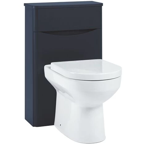 Orbit Contour Back To Wall WC Unit 500mm Wide - Indigo Blue 5 Orbit Contour Back To Wall WC Unit 500mm Wide - Indigo Blue - Image 3