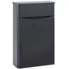 Orbit Contour Back To Wall WC Unit 500mm Wide - Graphite Grey -Comfort Bathroom Store 17493606 1