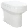 Orbit Omni Back To Wall Toilet Pan 520mm Projection - Wrapover Soft Close Seat -Comfort Bathroom Store 17493995 1