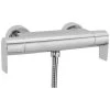 Sagittarius Bari Bar Thermostatic Shower Valve - Chrome -Comfort Bathroom Store 17496181 1