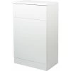 Verona Bianco Back To Wall Toilet Unit 600mm Wide - Gloss White 2 Verona Bianco Back To Wall Toilet Unit 600mm Wide - Gloss White -Comfort Bathroom Store 17503338 1