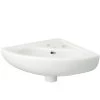 Vitra Arkitekt Corner Basin 565mm Wide 2 Tap Hole 2 Vitra Arkitekt Corner Basin 565mm Wide 2 Tap Hole -Comfort Bathroom Store 17509097 1