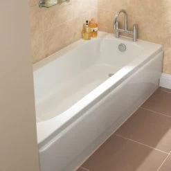 Vitra Optima Single Ended Rectangular Bath 1500mm X 700mm 0 Tap Hole 7 Vitra Optima Single Ended Rectangular Bath 1500mm X 700mm 0 Tap Hole -Comfort Bathroom Store 17510094 3