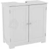 Priano 2 Door Under Sink Cabinet Bathroom Cupboard Storage Unit, White -Comfort Bathroom Store 17766987 1
