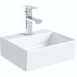 Orchard Derwent Square 1 Tap Hole Countertop Basin 330mm