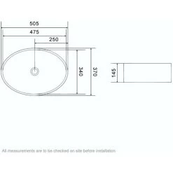 Mode Hardy Countertop Basin 505mm -Comfort Bathroom Store 17787041 3
