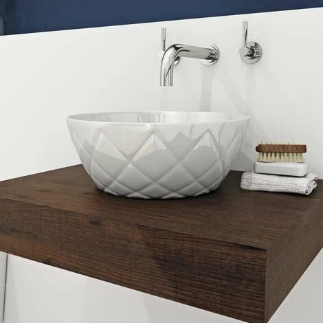 Mode Harrison Textured Countertop Basin 358mm 7 Mode Harrison Textured Countertop Basin 358mm - Image 5