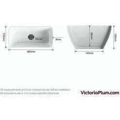 Mode Ellis Countertop Basin 460mm -Comfort Bathroom Store 17787072 3