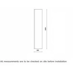 Mode 8mm Wet Room Hinged Return Panel -Comfort Bathroom Store 17788083 3