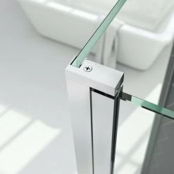 Mode 8mm Wet Room Hinged Return Panel -Comfort Bathroom Store 17788083 5