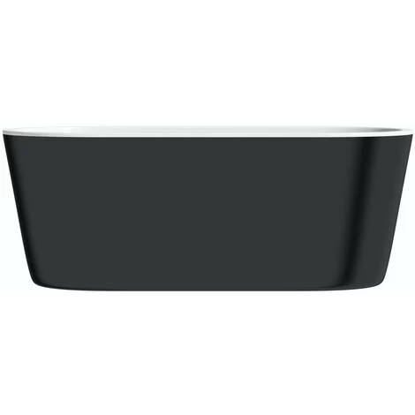 Mode Tate Black Freestanding Bath 1500 X 700 3 Mode Tate Black Freestanding Bath 1500 X 700