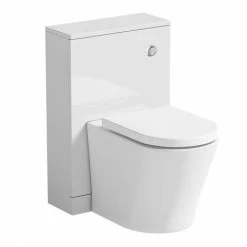 Clarity White Back To Wall Toilet Unit 500mm 9 Clarity White Back To Wall Toilet Unit 500mm -Comfort Bathroom Store 17790852 4