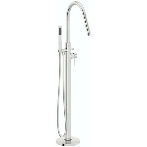 Mode Spencer Freestanding Bath Shower Mixer Tap 3 Mode Spencer Freestanding Bath Shower Mixer Tap