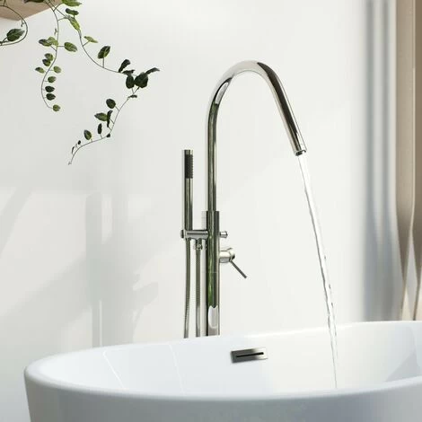 Mode Spencer Freestanding Bath Shower Mixer Tap 4 Mode Spencer Freestanding Bath Shower Mixer Tap - Image 2