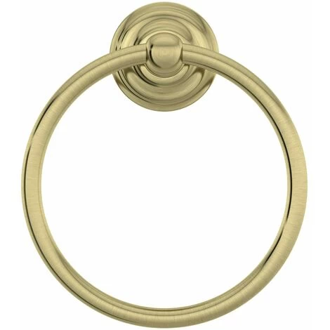 Accents 1805 Antique Gold Towel Ring 5 Accents 1805 Antique Gold Towel Ring - Image 3