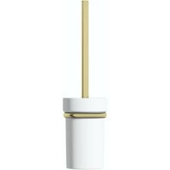 Accents 1805 Antique Gold Toilet Brush And Holder -Comfort Bathroom Store 17791315 3