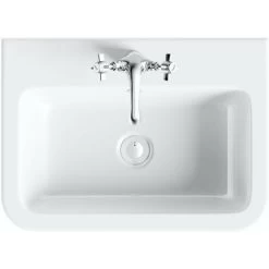 Orchard Dulwich 1 Tap Hole Semi Recessed Countertop Basin 565mm 11 Orchard Dulwich 1 Tap Hole Semi Recessed Countertop Basin 565mm -Comfort Bathroom Store 17944659 5