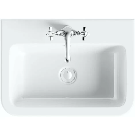 Orchard Dulwich 1 Tap Hole Semi Recessed Countertop Basin 565mm 7 Orchard Dulwich 1 Tap Hole Semi Recessed Countertop Basin 565mm - Image 5