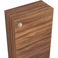 500mm Walnut Back To Wall Unit With Concealed Cistern (No Toilet/Pan) -Comfort Bathroom Store 18016608 5