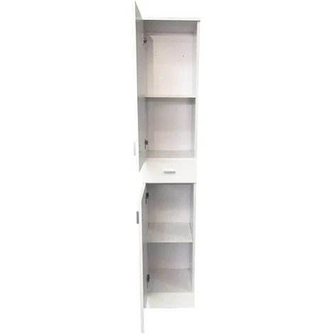 1900mm Gloss White Bathroom Furniture Tall Modern Cabinet Storage Unit 5 1900mm Gloss White Bathroom Furniture Tall Modern Cabinet Storage Unit - Image 3