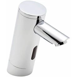 Sagittarius Infra-Red Angled Basin Mixer Tap Deck Mounted - Chrome