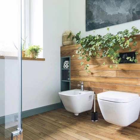 Relaxdays Toilet Brush, Set Of 2, Loo Brushes, WC, Removable Head, Bristles, No Holder Included Black 36 X 8 Cm, Black 7 Relaxdays Toilet Brush, Set Of 2, Loo Brushes, WC, Removable Head, Bristles, No Holder Included Black 36 X 8 Cm, Black - Image 5