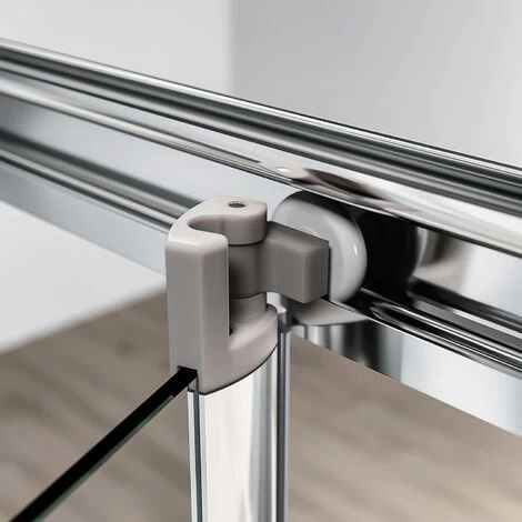 ELEGANT Bi Fold Shower Door 860mm Bifold Shower Enclosure Reversible Folding Shower Cubicle Door 7 ELEGANT Bi Fold Shower Door 860mm Bifold Shower Enclosure Reversible Folding Shower Cubicle Door - Image 5