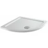 Modern Quadrant Shower Tray 800 X 800mm Low Profile Slimline Lightweight White -Comfort Bathroom Store 18658861 1