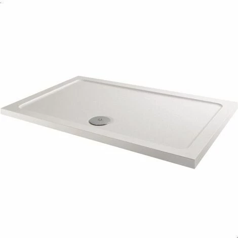 Modern Rectangle Shower Tray 1200 X 700mm Low Profile Slimline Lightweight White 3 Modern Rectangle Shower Tray 1200 X 700mm Low Profile Slimline Lightweight White