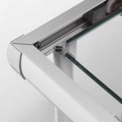 ELEGANT Shower Enclosure 1000 X 700 Mm Sliding Corner Entry Shower Enclosure Door Cubicle With Tray 10 ELEGANT Shower Enclosure 1000 X 700 Mm Sliding Corner Entry Shower Enclosure Door Cubicle With Tray -Comfort Bathroom Store 19231613 4