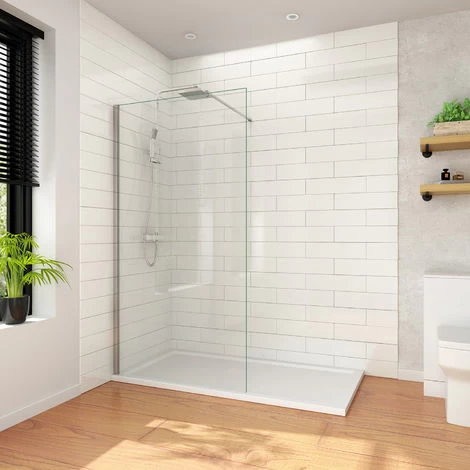 ELEGANT Walk In Wetroom Shower Enclosure 900mm Shower Screen Panel 8mm Easy Clean Glass Frameless 3 ELEGANT Walk In Wetroom Shower Enclosure 900mm Shower Screen Panel 8mm Easy Clean Glass Frameless