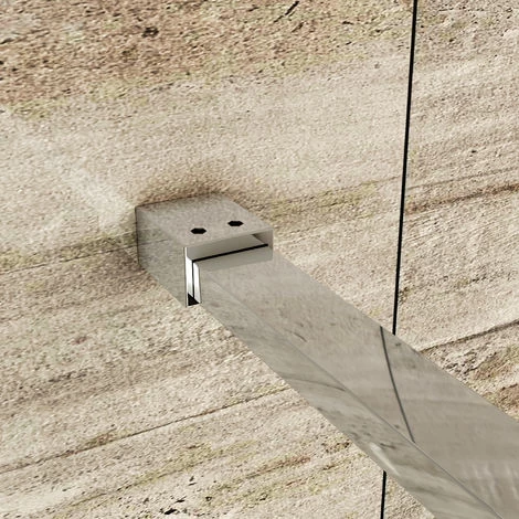 ELEGANT Walk In Shower Door 1000x1850mm Wet Room Screen Glass 6mm Tempered Safety Glass Panel 7 ELEGANT Walk In Shower Door 1000x1850mm Wet Room Screen Glass 6mm Tempered Safety Glass Panel - Image 5