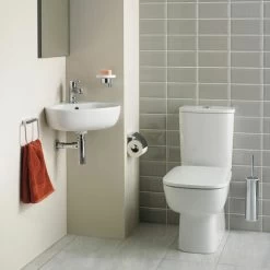 Ideal Standard Echo Corner Handrinse Basin 450mm Wide - 1 Tap Hole 9 Ideal Standard Echo Corner Handrinse Basin 450mm Wide - 1 Tap Hole -Comfort Bathroom Store 20911738 4