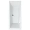 Synergy Berg Cubic 1700 X 700mm No Tap Holes Standard Finish Double Ended Bath 2 Synergy Berg Cubic 1700 X 700mm No Tap Holes Standard Finish Double Ended Bath -Comfort Bathroom Store 22290818 1