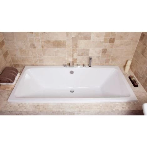 Synergy Berg Cubic 1700 X 700mm No Tap Holes Standard Finish Double Ended Bath 4 Synergy Berg Cubic 1700 X 700mm No Tap Holes Standard Finish Double Ended Bath - Image 2