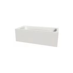 Modern 1400mm No Tap Holes Bath - By Voda Design -Comfort Bathroom Store 22291349 4