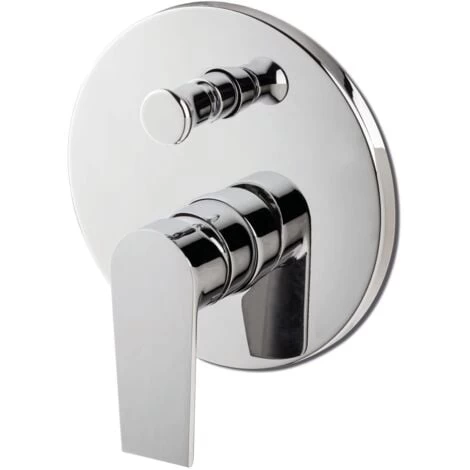 Vema Timea Built In Concealed 2 Outlet Shower Valve With Diverter Single Handle - Chrome 3 Vema Timea Built In Concealed 2 Outlet Shower Valve With Diverter Single Handle - Chrome