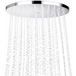 Aqualisa Optic Q Smart Shower Concealed Fixed Wall Head Gravity Pumped Chrome -Comfort Bathroom Store 23356755 4